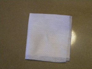 simple Gauze pad - CORRECT ONE