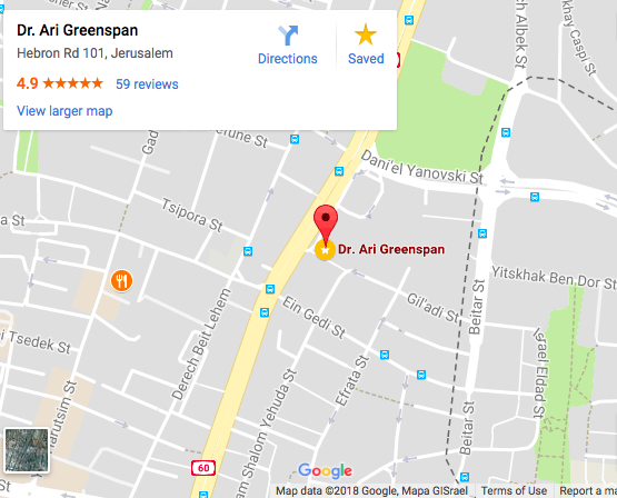 map dr ari greenspan